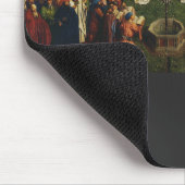Jan van Eyck Aanbidding van het Lam Gods Kunst Muismat (Hoek)