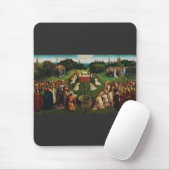 Jan van Eyck Aanbidding van het Lam Gods Kunst Muismat (Met muis)