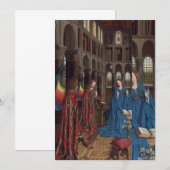 Jan van Eyck - aankondiging (Voorkant / Achterkant)