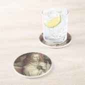 Jan van Eyck Angel Fine Art Zandsteen Onderzetter (Zijkant)