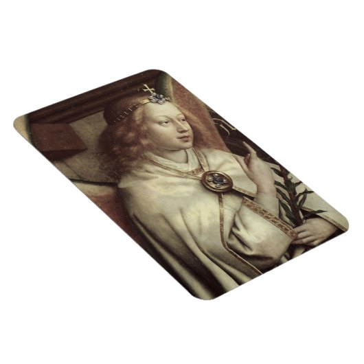 Jan van Eyck Angel, Genter Altar Fine  Magneet (Rechterzijde)