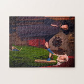 Jan Van Eyck Arnolfini Familie Portret voor paren Legpuzzel (Horizontaal)