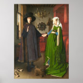 Jan van Eyck Arnolfini Portrait Poster (Voorkant)