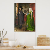 Jan van Eyck Arnolfini Portrait Poster (Keuken)