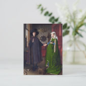 JAN VAN EYCK- Arnolfini Portret 1434 Briefkaart (Staand voorkant)