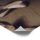 JAN VAN EYCK - Arnolfini portret 1434 Poster (Hoek)