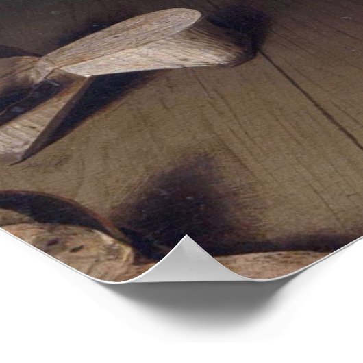 JAN VAN EYCK - Arnolfini portret 1434 Poster (Hoek)