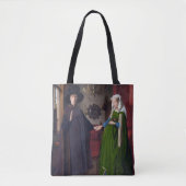 JAN VAN EYCK- Arnolfini Portret 1434 Tote Bag (Voorkant)