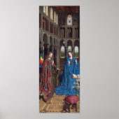 Jan van Eyck De aankondiging Poster (Voorkant)