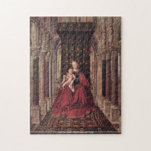 Jan Van Eyck - De maagd- en kinderpuzzel Legpuzzel