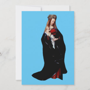 Jan van Eyck - De Madonna in de kerk Kunst Bedankkaart