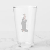 Jan van Eyck - De Madonna in de Kerk Kunst Glas (Achterkant)
