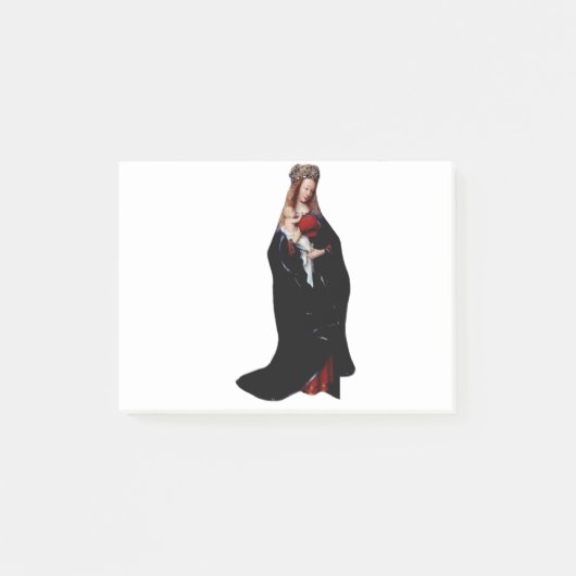 Jan van Eyck - De Madonna in de Kerk Kunst Post-it® Notes (Voorkant)