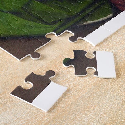 Jan Van Eyck - Giovanni Arnolfini en zijn bride Legpuzzel (Zijkant)