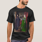 Jan Van Eyck - Giovanni Arnolfini en zijn bride T-shirt (Voorkant)