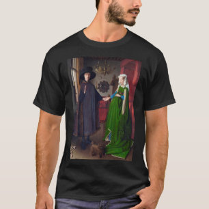 Jan Van Eyck - Giovanni Arnolfini en zijn bride T-shirt