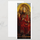 Jan van Eyck God de Vader op Troon Kunstschilderij (Voorkant / Achterkant)