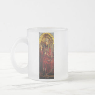 Jan van Eyck God de Vader op Troon Kunstschilderij Matglas Koffiemok