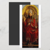 Jan van Eyck God de Vader op Troon Kunstwerk (Voorkant / Achterkant)