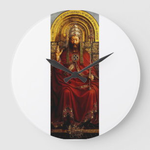 Jan van Eyck God de Vader op Troon Kunstwerk Grote Klok