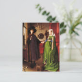 Jan van Eyck: Het Briefkaart van het Portret van (Staand voorkant)