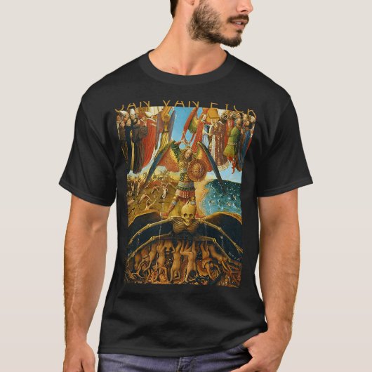 Jan Van Eyck Het laatste vonnis voor kunstenaars T-shirt (Voorkant)