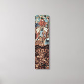 Jan van Eyck - Laatste Oordeel tweeluik vleugel Canvas Afdruk (Voorkant)