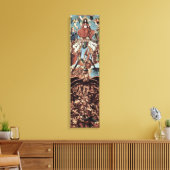 Jan van Eyck - Laatste Oordeel tweeluik vleugel Canvas Afdruk (Insitu (Woonkamer))