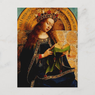 Jan van Eyck - Maagd Maria Fijne Kunstcollectie Briefkaart
