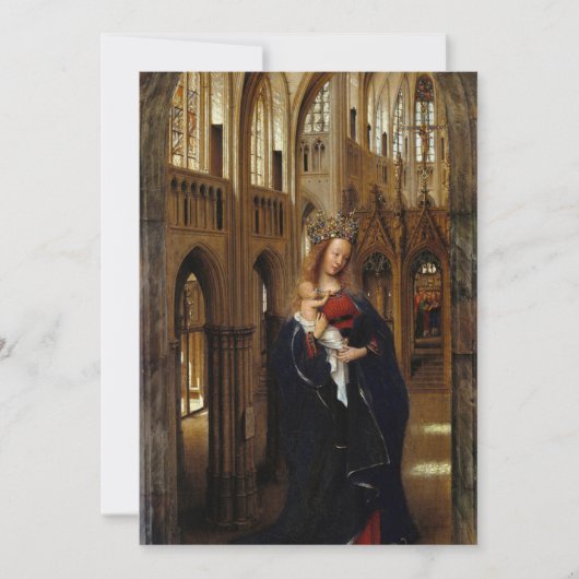 Jan van Eyck - Madonna in de kerk Kaart (Voorkant)