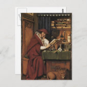 Jan van Eyck-St. Jerome in zijn studie Briefkaart (Voorkant / Achterkant)