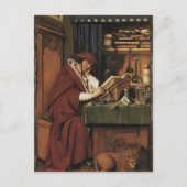 Jan van Eyck-St. Jerome in zijn studie Briefkaart (Voorkant)