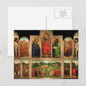 Jan van Eyck - The Gent Altarpart Briefkaart (Voorkant / Achterkant)