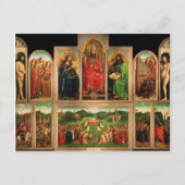 Jan van Eyck - The Gent Altarpart Briefkaart (Voorkant)