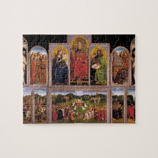 Jan van Eyck - The Gent Altarpart Legpuzzel (Horizontaal)