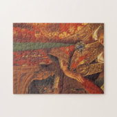 Jan Van Eyck - The Gent Altarpart - Singing Angel Legpuzzel (Horizontaal)