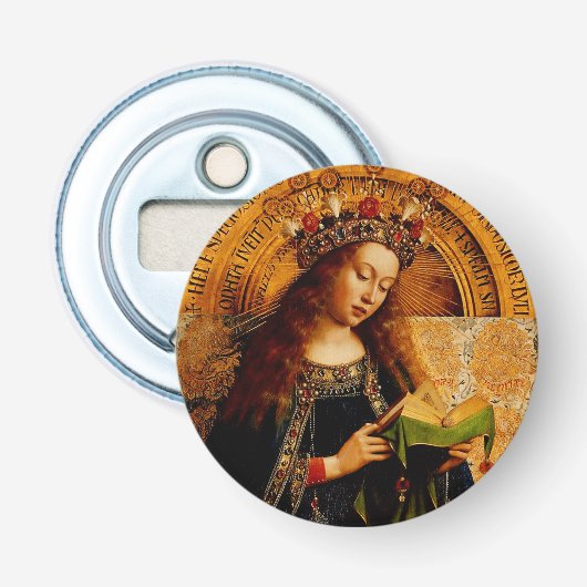 Jan van Eyck - Verzameling Maarten van der Maarel Button Flesopener (Voorkant)