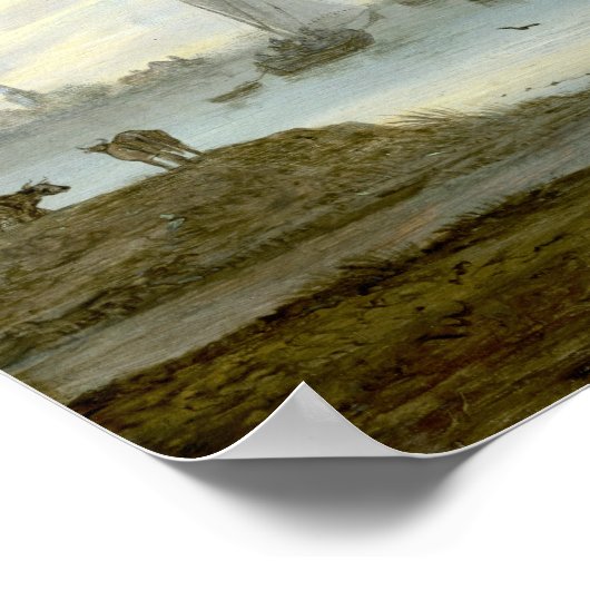 Jan van Goyen Uitzicht van het kasteel van Duurste Poster (Hoek)