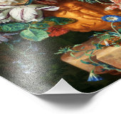 Jan Van Huysum - bloemen in een URN Foto Afdruk (Hoek)