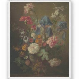 Jan van Huysum - Bloemenvaas Sticker