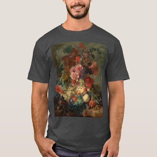 Jan van Huysum - Fruitstuk T-shirt (Voorkant)