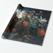 Jan van Huysum still Life with Flowers and Fruit Cadeaupapier (Uitgerold)