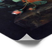 Jan van Huysum still Life with Flowers and Fruit Poster (Hoek)