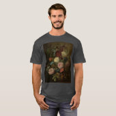 Jan van Huysum - Vase of Flowers T-shirt (Voorkant volledig)