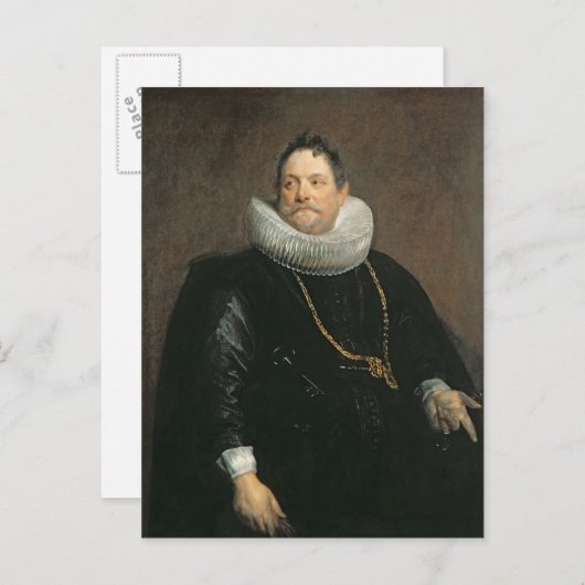 Jan van Monfort Briefkaart (Voorkant / Achterkant)