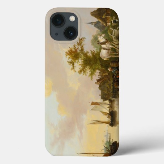 Jan van Os - Paasants die vracht lossen Case-Mate iPhone Case (Achterkant)