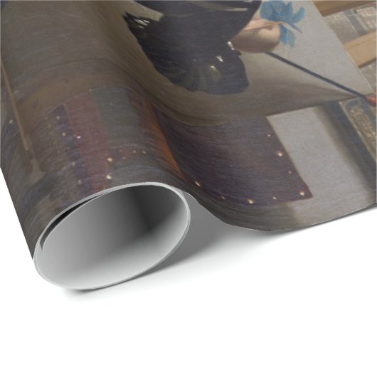 Jan Vermeer De kunst van het schilderen Cadeaupapier (Rol Hoek)