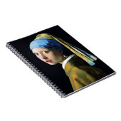 Jan Vermeer Girl met een parel die barokke kunst v Notitieboek (Rechterzijde)