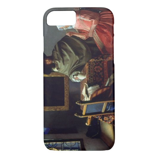 Jan Vermeer - Het glas wijn Case-Mate iPhone Case (Achterkant)