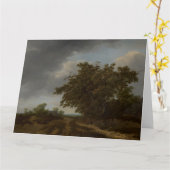 Jan Vermeer, Landschap aan de rand van de duinen Kaart (Gele Bloem)